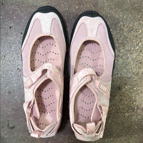 Lands' End Pink and Black Shoes - Picture 3 of 4